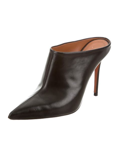 celine c plaque mules black|Buy and Sell Celine Shoes .